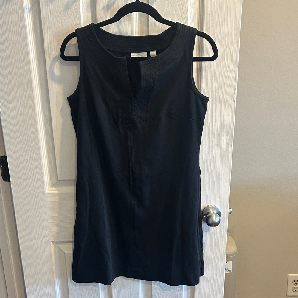 New York & Company Black Sleeveless Mini Dress